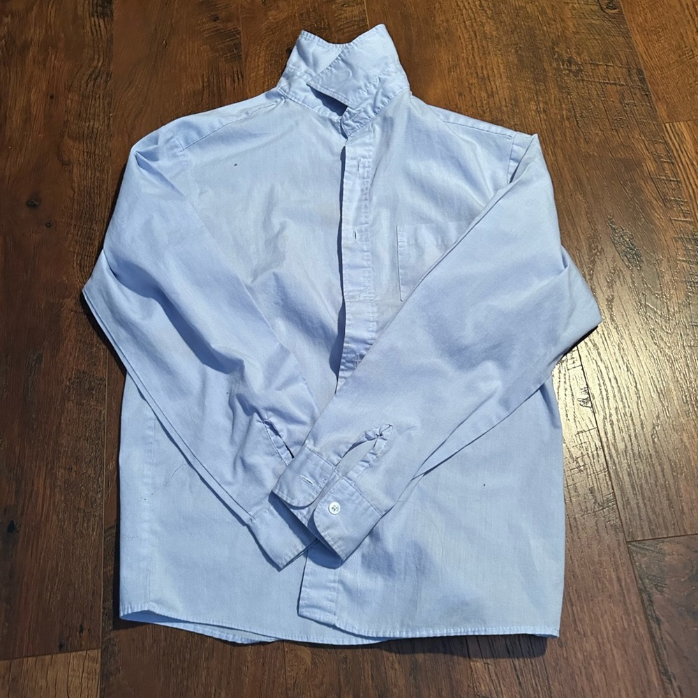 Blue dress shirt